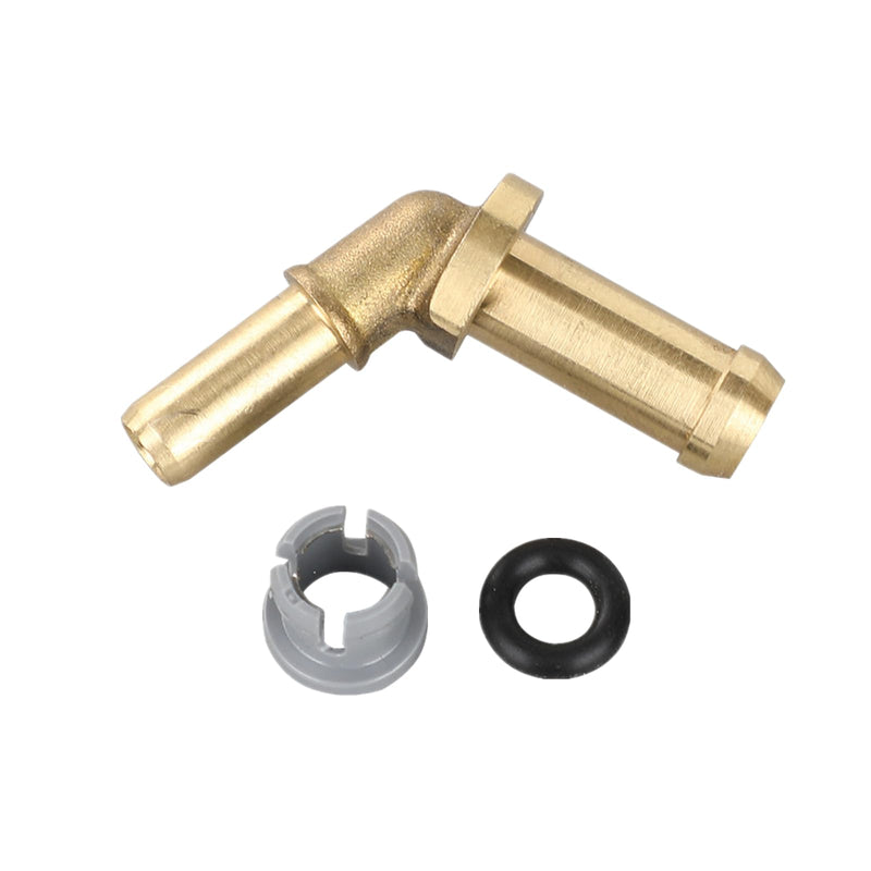 Thermostat Water Outlet Hose Connector Kit Professional Metal Water Pump to Thermostat Water Outlet Tube Connector Compatible with Jaguar Land Rover Range Rover 3.0L V6 5.0L V8 LR048474 LR049990