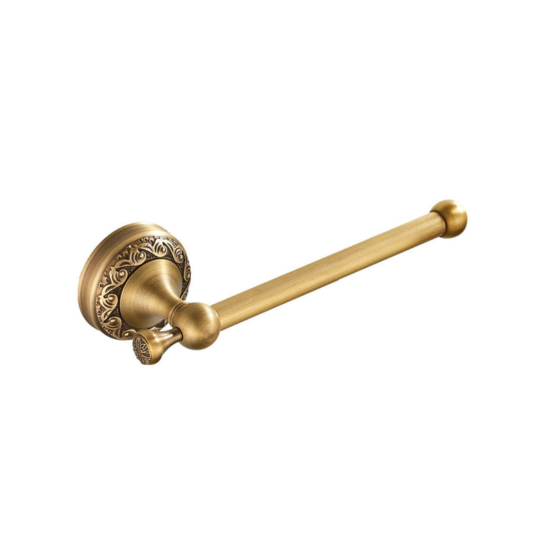 Wall Mounted Bathroom Toilet Paper Holder,Roll Tissue Holder Antique Brass Pattern Carving,Brushed Bronze