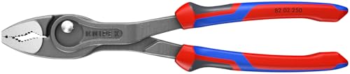 KNIPEX 82 02 250 TwinGrip Pliers with Comfort Grip Handles, 10-inch