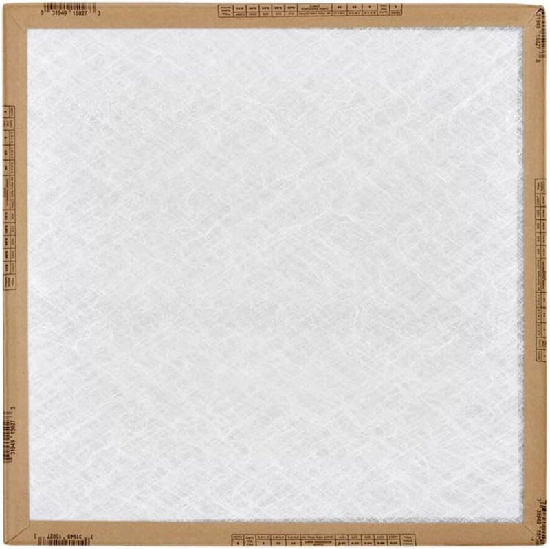 Flanders EZ-Flow II 14x14x1 Air Filters, MERV 1 - Furnace, HVAC, and AC Replacement Filter, High-Airflow Fiberglass Media, 10055.011414, Pack of 2