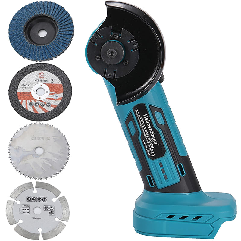 Brushless Mini Angle Grinder for Makita 18V Battery-Tool Only, 19500RPM Cordless Cutting Tool