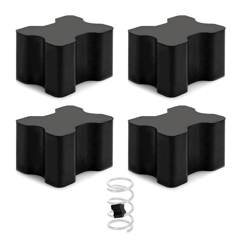 4 PCS FixlyFido Coil Spring Spacer Kit - Premium Coil Spring Lift Spacers for Vehicles, Durable Coil Spring Spacers 1" to 1.5" 4 - Pack