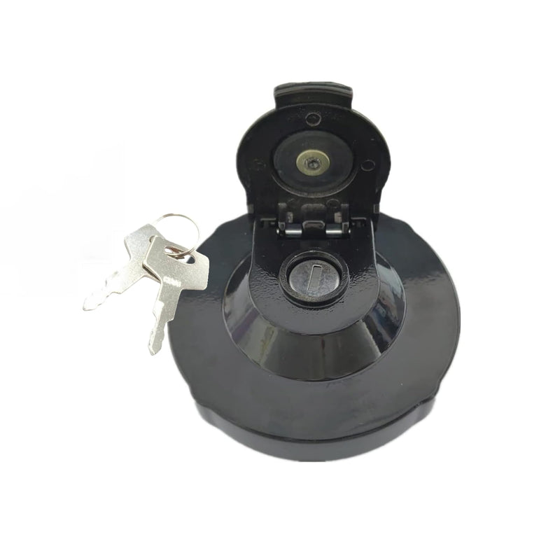 1552100500 Fuel Tank Cap with 2 Keys Replacement for Takeuchi Excavators Track Loaders TB014 TB015 TB016 TB125 TL26 TL120 TL126 TL130 TL140 TL150 TL220 TL230 TL240 TL250