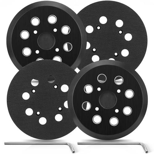 Orbital Sander Pad Replacement for Milwaukee, 4 Pack Plastic Pad 4 PACK