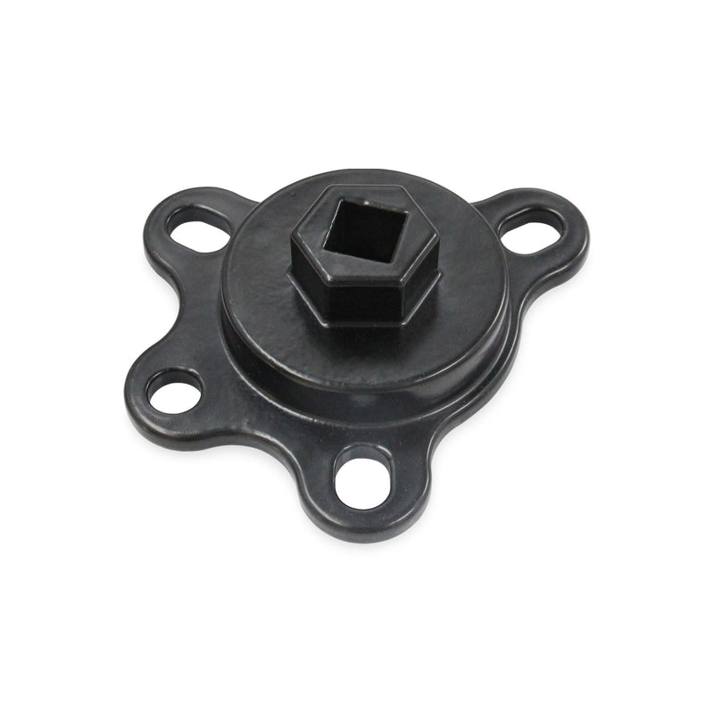 Crankshaft Turning Tool Engine Rotation Adapter Tool Compatible for Chevy or Ford V8 Engines Black