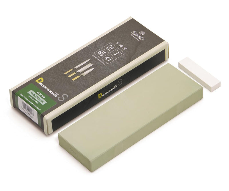 Suehiro Debado S [Standard size] 400-SNE-DN Whetstone Sharpening stone Coarse #320, non-soaking stone 8.07 x 2.87 x 0.90" (without-base ver.)
