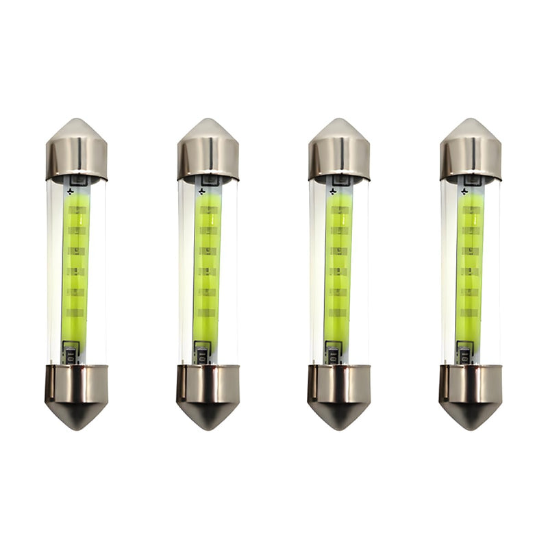 4PCS RV Refrigerator Light Bulb, 12V Automotive Dome Light Replacement LED Bulb, LED Light Bulb Compatible with RV Refrigerator and Camper Dome, Universal Car Accessories (41MM) 41MM