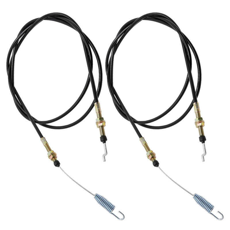 2 Pcs Shifter Cables 2-11082 Replacement for Chuck Wagon Trailmaster Trail Wagon TW400 TW11 TW11R TW413 BD300 CW-11 CW-413 CW-265 Land Master LM650 LM400 Shift Cable UTV Go-Karts Parts