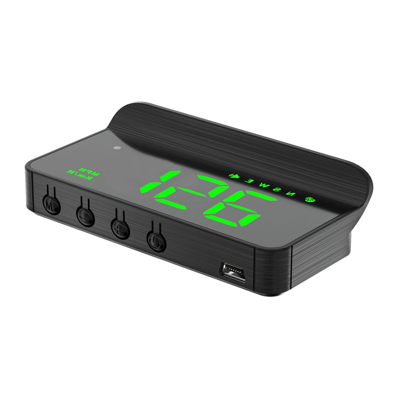 Heads Up Display for Cars,Windshield Speedometer Projector M1Green,Digital GPS Speedometer with Speed,Driving Direction,Overspeed Alarm Fatigued Driving,GPS Mode for All Vehicles M1 green