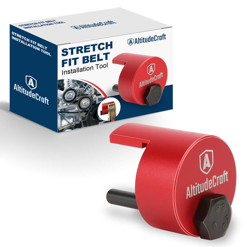 Stretch Fit Belt Installation Tool, Professional Automotive Stretch Belt Tools for Easy Belts Removal and Installer