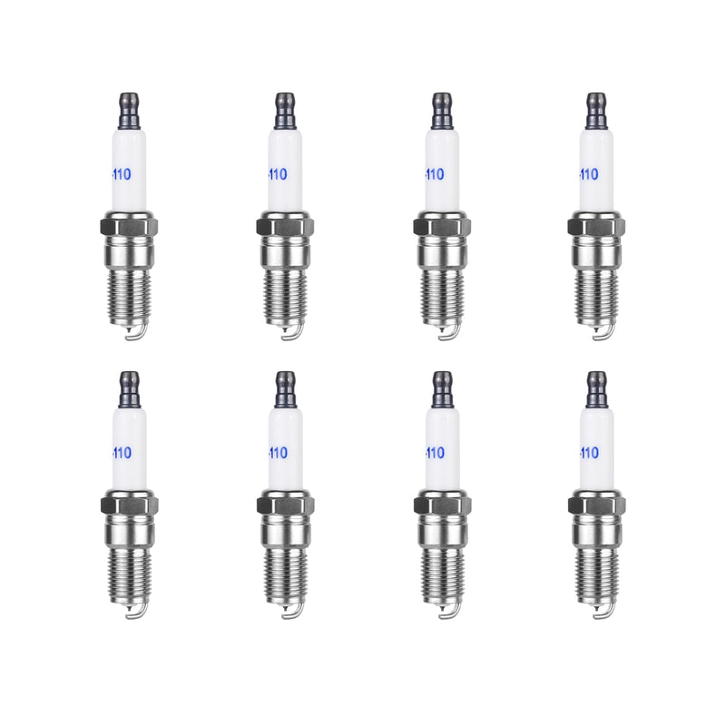 8 Pcs Iridium Spark Plugs Replace OEM# 41-110 41-162 41-985 9602 19417055, Compatible with Chevy Silverado Tahoe Avalanche Corvette Camaro GMC Sierra Yukon 4.8L 5.3L 5.7L 6.0L 6.2L 6.6L 8.1L V8