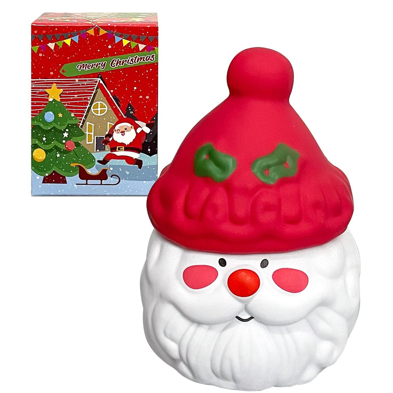 2.7 inch Large Grinder Kitchen Helper, Santa Claus Shaped Grinder for Christmas Gift - White