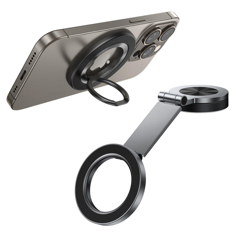 SYNCWIRE Upgraded Magnetic Phone Ring Holder for MagSafe and MagSafe Car Mount - [360° Rotation] Magnetic Phone Holder for Car