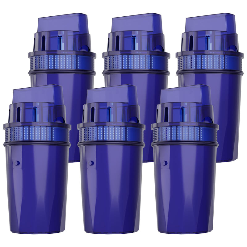 Fil-Fresh 6-Pack PURWater Filter Replacement, PURPlus Water Pitchers and Dispensers, Replace PPF900Z, NSF Certified, Advanced Version 6 Filters