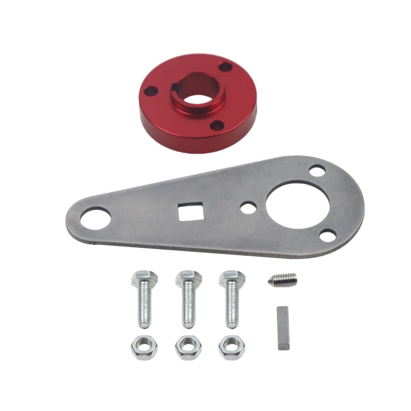 3/4" Crankshaft Holder Tool for 3/4" Cranks Aluminium Red