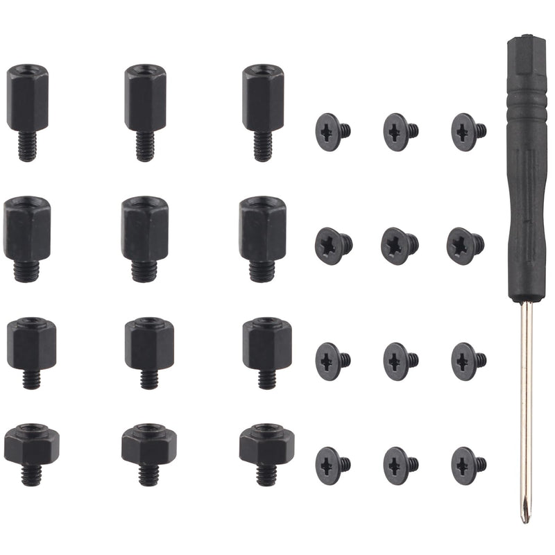 ZDE ZE019 M.2 SSD Screws Kit NVMe M.2 SSD Mounting Screws Computer Motherboard Screws Components for Asus MSI Gigabyte ASRock Motherboard and Raspberry Pi 5