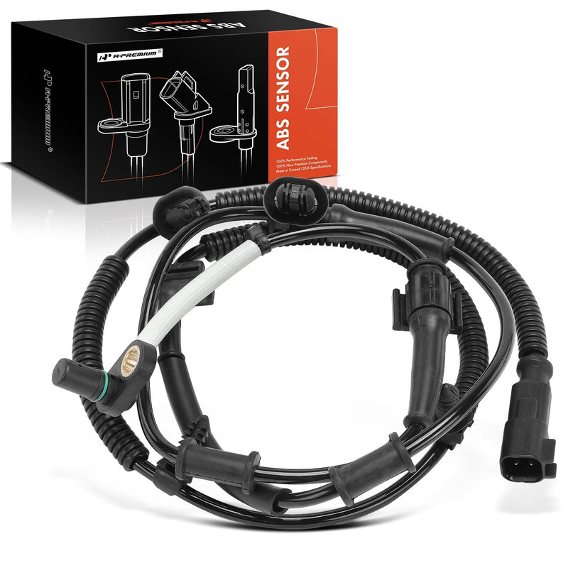 A-Premium Front ABS Wheel Speed Sensor Compatible with Ford F250 F350 F450 F550 Super Duty, 2017-2022 [With Monobeam Suspension] Front Driver or Passenger Side