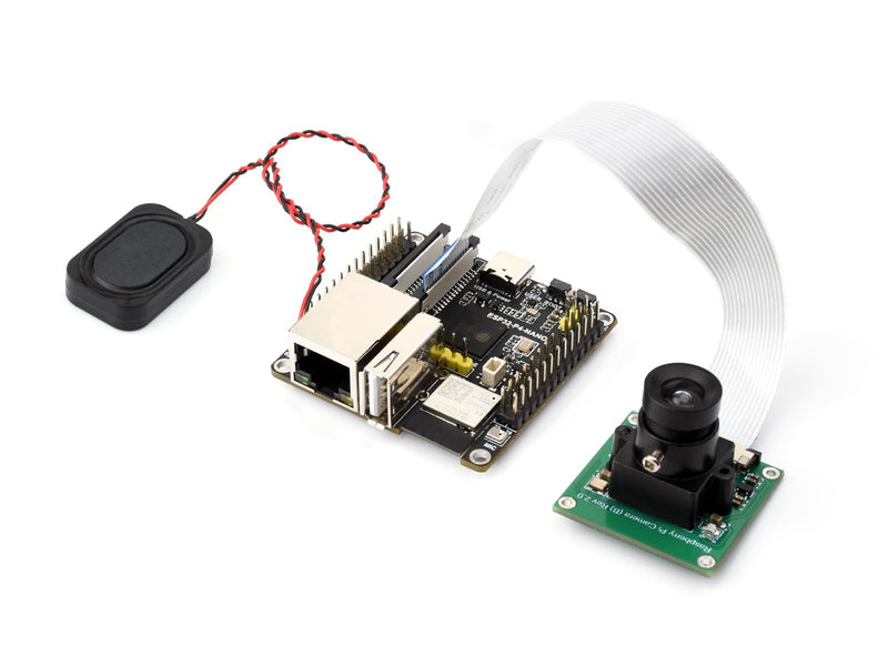 Waveshare ESP32-P4-NANO High-Performance Development Board, Based On ESP32-P4 Chip with RISC-V Dual-core and Single-core Processors, Bundle with RPi Camera (4 Items)