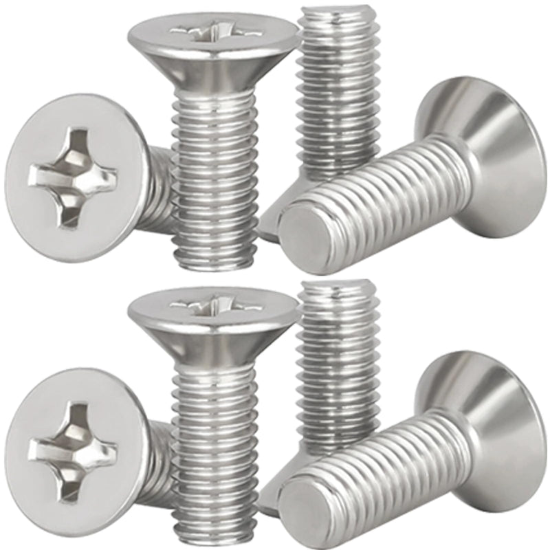 8pcs Screw Rotor Brake Disc Retaining 93600-06014-0H Compatible with Acura ILX Integra MDX RDX RLX TL TLX TSX ZDX Stainless Steel Retaining Screws for Front and Rear(8) 8