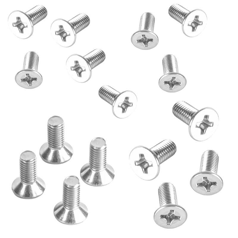 Automotive Screw Rotor Brake Disc Retaining,93600-06014-0H,Stainless Steel Retaining Screws for Front and Rear (16) 16