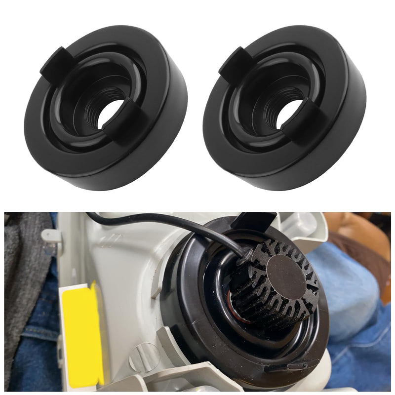 2PCS Car Headlight Dust Cover for H4 Light Bulb,EPDM Rubber Dust Covers for Headlight Dust & Waterproof,Practical Car Accessories Car Headlight Dust Cap Fits Most Vehicles (2.76") 2.76"
