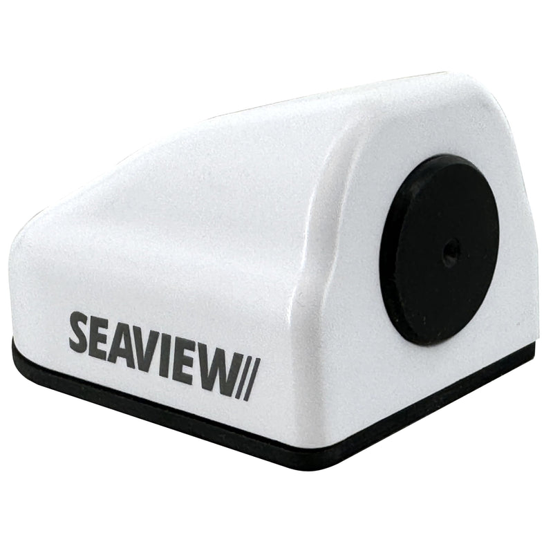 SEAVIEW | Horizontal (90 Degree) Cable Gland | Marine Grade Waterproof Cable Pass Through Cable Seal Single Cable White Plastic