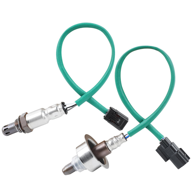 2Pcs Upstream and Downstream Oxygen O2 Sensor for 2008-2012 Accord and 2009-2014 TSX L4-2.4L OE#2349091,2344462 1 08-12 Accord