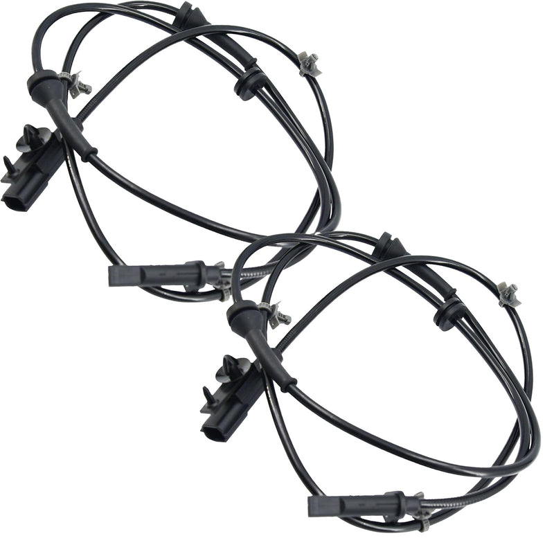 ABS Wheel Speed Sensor - Compatible with Infiniti Models - Q50 2014-2022,2017-2022 Q60,2PCS Front Driver and Passenger Side Set,Replace #479104GA0A, 5S17388, 2ABS3024
