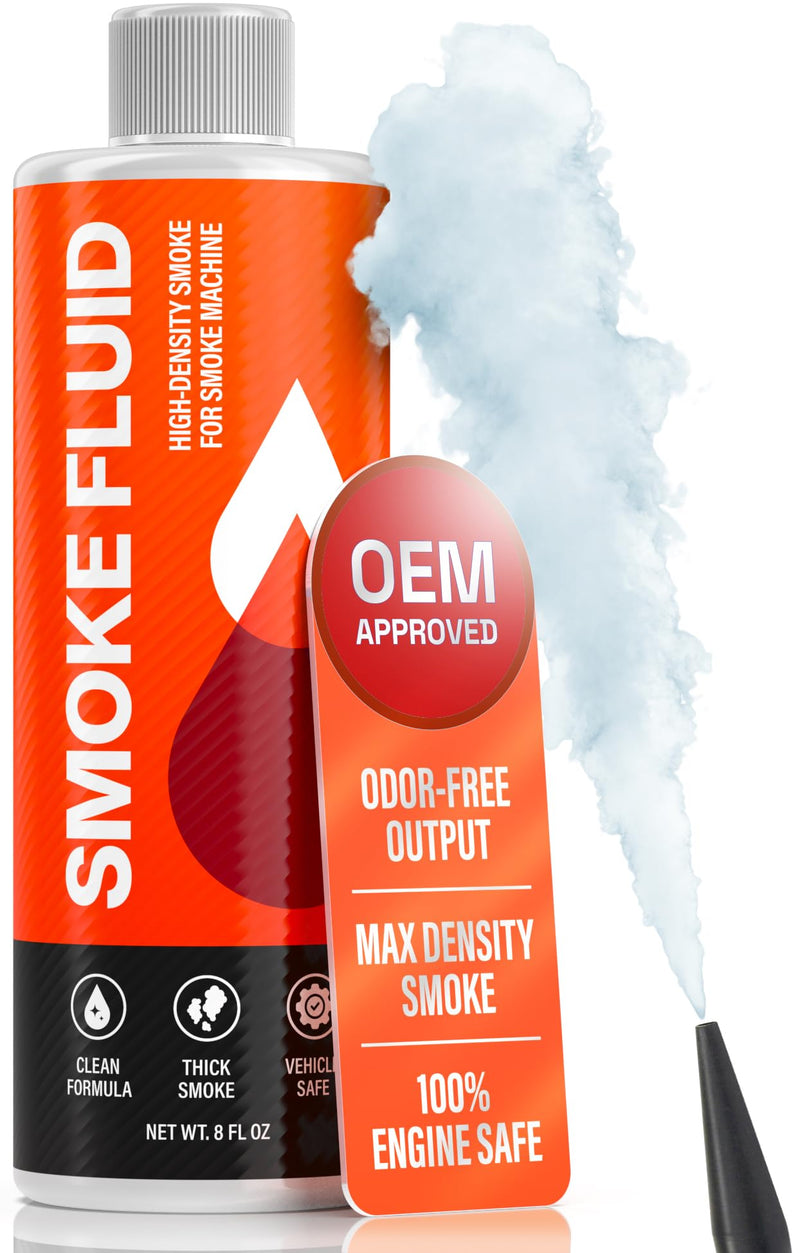 Smoke Fluid Solution for Automotive Smoke Machine Testing - Liquid Smoke Refill Designed for Automotive Testing - EVAP, Vacuum, Fuel, Intake, Exhaust, Turbo System & Super Charger 1 Pack