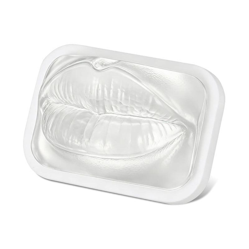 Transparent Facial Injection Lip Model, Facial Model for Injection and Filler Practice, Micro Plastic Surgery Teaching, Beautician Teaching, Injection Training for Medical Students Doctors