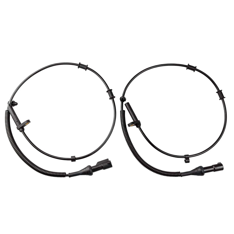 Front ABS Wheel Speed Sensor Left Right fit for RWD 2005 2006 2007 2008 Ford F-150 F150, 06 07 08 Lincoln Mark LT, Driver Passenger Side, ALS1712, 2pcs