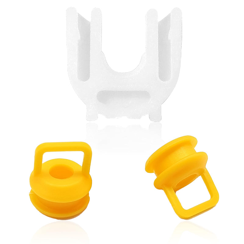 3PCS Shifter Cable Bushing Transmission linkage Cable Bushing Compatible with Chevy Silverado 1500 2500 3500 4.3L 5.3L 6.0L 6.2L 6.6L GMC JEP Pontiac RAM D0dge Repair Kit 14104 15276979 52855956AG