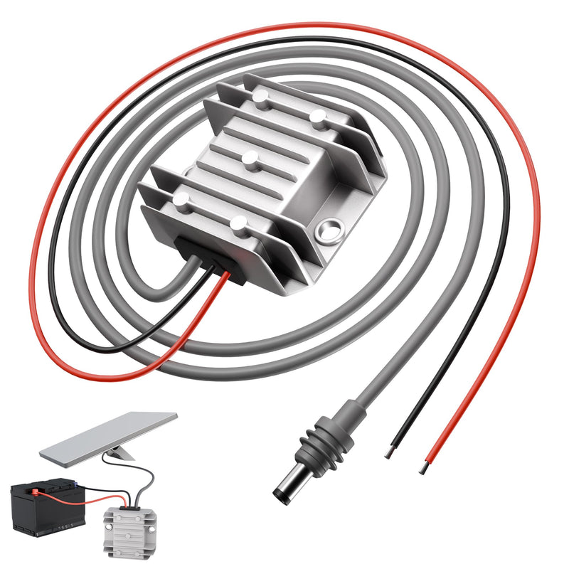 Starlink Mini Step Up Power Cable 12V/24V to 30V 3.5A Converter with DC Power Cable, 9V to 28V Input DC Step-Up Power Adapter Cord for Starlink Mini Without Plug
