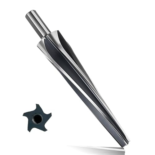  [AUSTRALIA] - 7 Degree Ball Joint Tapered Reamer 1-1/2” Per Foot Taper– M2 6542 High-Speed Tool Steel, Universal Reamer Tie Rod Drill Bit for Automotive & Construction – Precise & Durable with Easy Grip Design