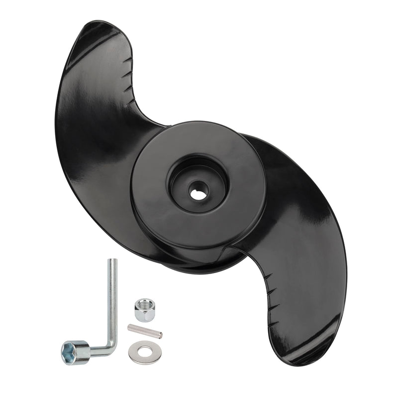 MKP-33 Trolling Motor Prop Fit for Minn Kota, MKP-33 Weedless Wedge 2 Prop Fits 4" Motor Diameters, 1865018 Replace 1378132 Prop Kit, Trolling Motor Replacement Parts