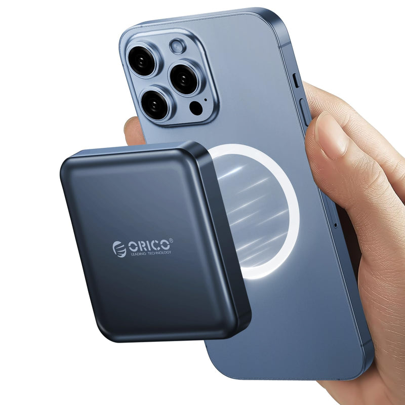ORICO 512 GB Magnetic External SSD, 4K ProRes HDR Record and Store, USB3.1 Gen2(1000MB/s), USB3.2 Gen2*2(2000MB/s), Portable Solid State Drive, Compatible with USB-C Smartphone, Computer - A20PLUS