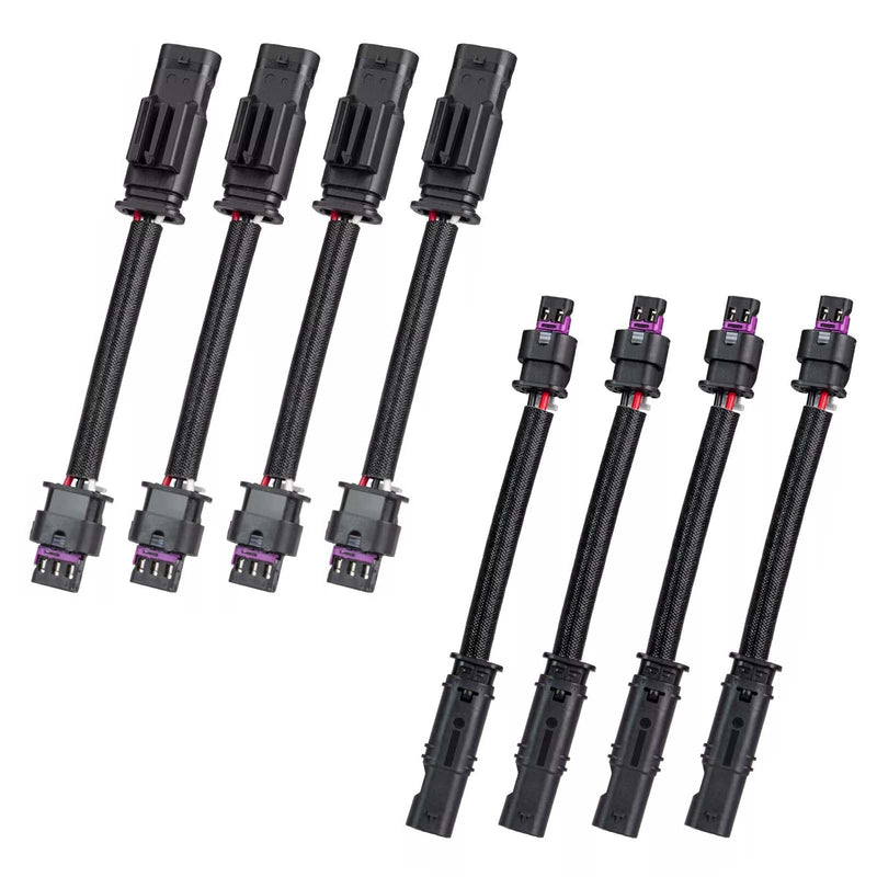 8pcs 3PIN & 2PIN Compatible with Mercedes Benz 4.7L 2011-2020 Camshaft Position Sensor Harness Connector Extension for M278 Engine A2761560790 A2769051000
