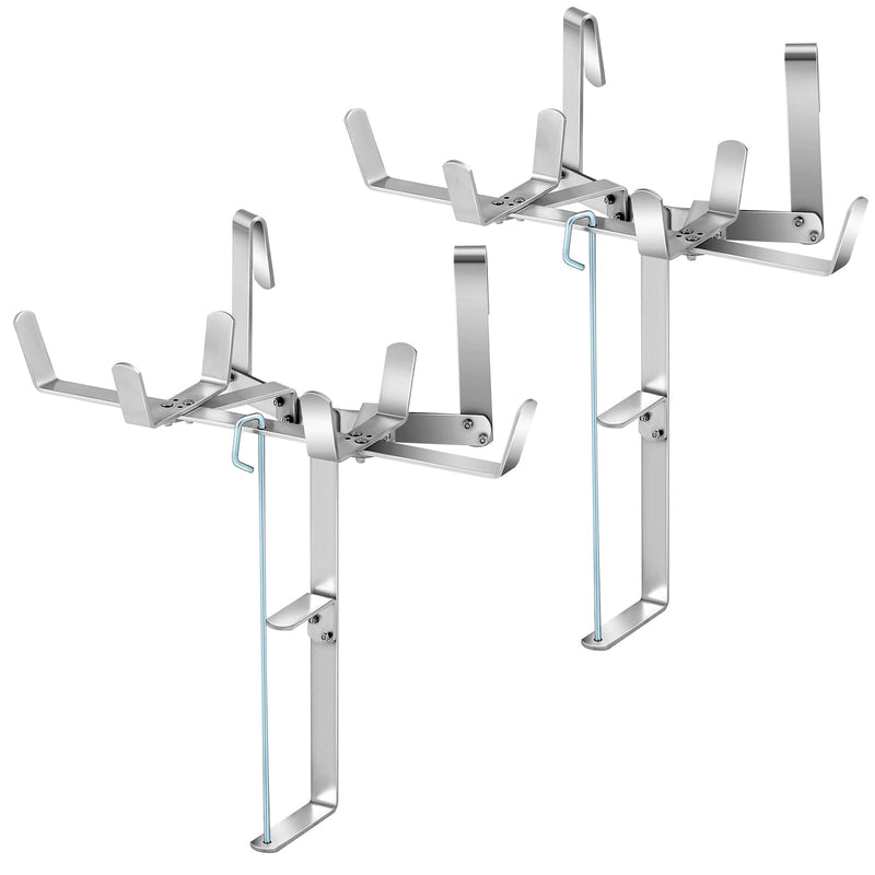 Blulu 2 Pack Drywall Mud Pan Holder and Spool Tape Holder Drywall Tools for Wall Finishing, Hold 12 Inch Mud Pan and 500 ft Tape