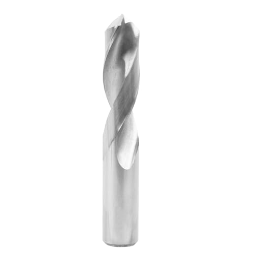 Solid Carbide Drill Bits, 12.5mm C2/K20 Tungsten Carbide Jobber Drill Bits Straight Shank Drilling Tool for Metal Plastic 1
