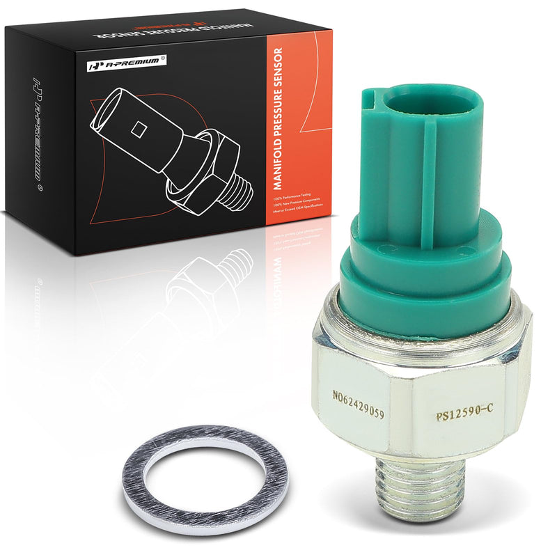 A-Premium Auto Trans Oil Pressure Switch [1 Pin] Compatible with Honda CR-V 2012-2014, Accord 2008-2017, Pilot, Odyssey, Ridgeline, Crosstour, Element & Acura MDX, RDX, TSX, ILX, TL, RLX, ZDX, RL