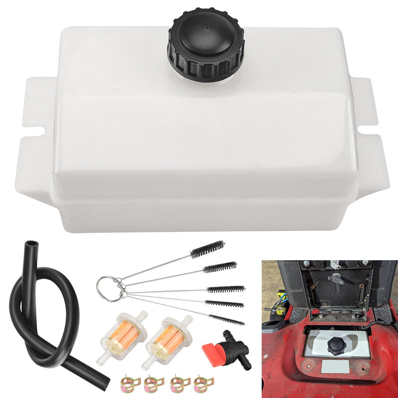 532184900 184900 Fuel Tank & Fuel Cap for Poulan Craftsman Husqvarna Roper, Sears Weed Eater Fits DYT4000 PP1238 T1000 LT2000 Lawn Mower Replaces 109202X, 532109202, 105738X