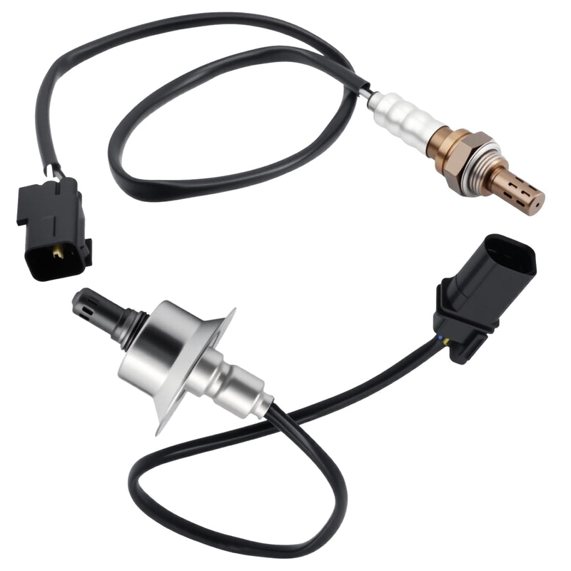 O2 Sensor Upstream and Downstream 2Pcs - Compatible with Hyundai Sonata, Santa FE, Tucson, for Kia Forte, Optima, Sorento Replace#392102G100, 392102G200, 234-5029, 234-4238 392102G100 +392102G200 O2 Sensor