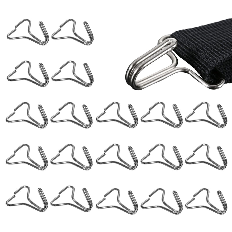 20 PCS Car Seat Cover Hooks, Fixing Hanger Fastener Locking Clip for Car Headrest Cover, Fixing Hook for Vehicle Seat Cushion Mat Installation Replacements, Car Accessories 20 PCS