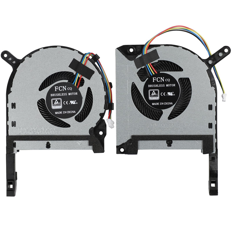 CPU+GPU Cooling Fan for Asus TUF Gaming FX505 FX705 FX506 FX706 FA506 FA706 | FX505D FX505G FX705G FX705D FX505DT/DV/DY/DU/DD FX505GT/GE/GD/GM FX705GM/GD/GE FX506LU FX705DT FX95 FX86 ZX86 FZ86F FX95D