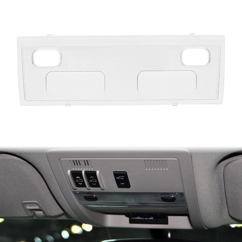 Interior Map Dome Light Cover, Overhead Console Reading lamp Replaces #15911049, Compatible with 2007-2013 Chevy Avalanche Silverado Suburban Tahoe GC Sierra Yukon Cadillac Escalade