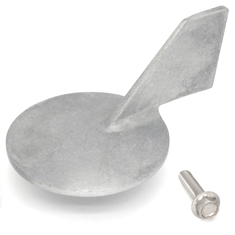688-45371-01 Boat Motor Trim Tab Anode with Bolt for Yamaha 50-90 HP Outboard Models replaces 67F-45371-00 6K5-45371-00 Marine Engine 688-45371