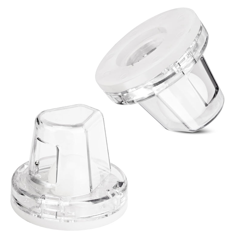 Boat Self Bailing Ball Scupper Valve Marine Valve Ball Drain Plug Fits Over 1-1/8" Motorwell Tubes - Marine Flow Max Ball Scuppers Replaces Old Flapper Scuppers (2 Pack)