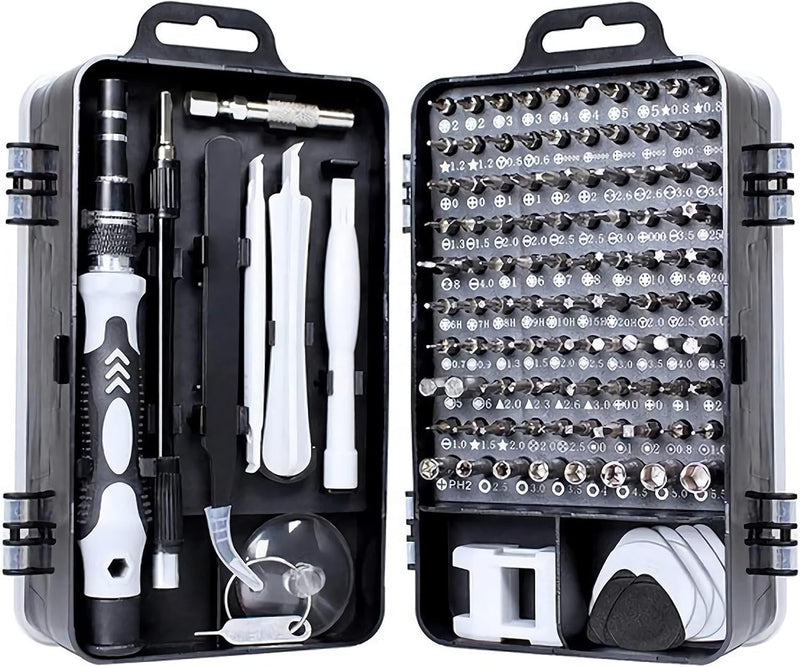 115-in-1 Precision Screwdriver Set - [Super Durable] Professional Magnetic Repair Tool Kit, Mini Screwdrivers for Phone, Computer, Laptop, MacBook, Watch, Eyeglasses, and Electronics (115) 115