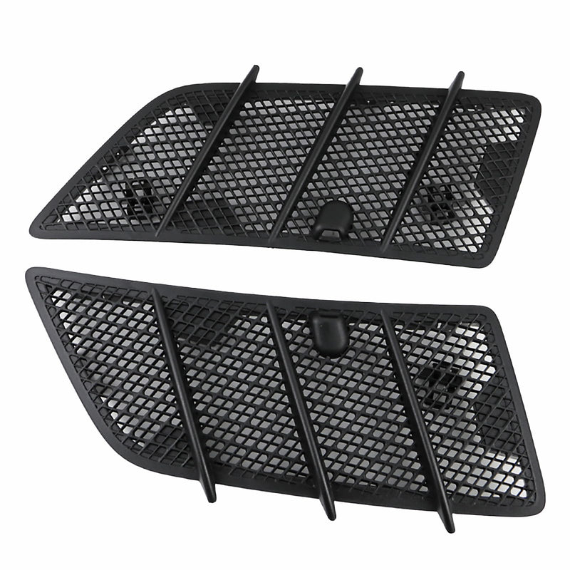 1648804305 Hood Air Vent Cover Left Right for Mercedes W164 ML350 ML450 ML550 ML63 AMG GL320 GL350 GL450 GL550 Class 2008-2011, Pair Hood Air Vent Grille Cover Replaces# 1648804405