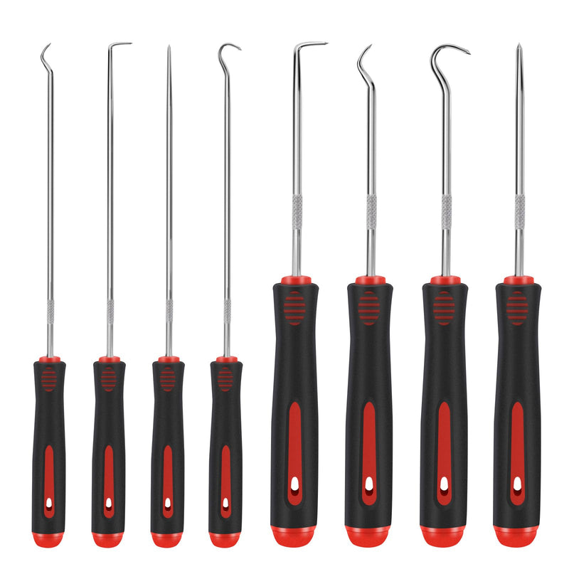 8 Piece Automotive Tool, Pick Set, Precision Oil Seal Pick Tool, Mechanical Device Pick for Lock Pick Set, Lock Keys, Pick to Remove Hoses and Gaskets, Pick, Seal Puller